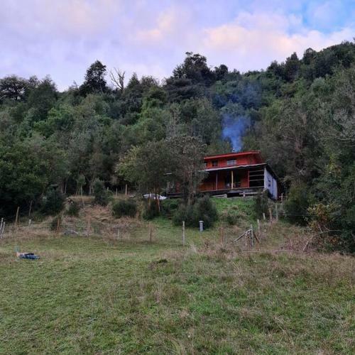 Refugio Huellas De Puelo, Casa De Campo Con Bosque