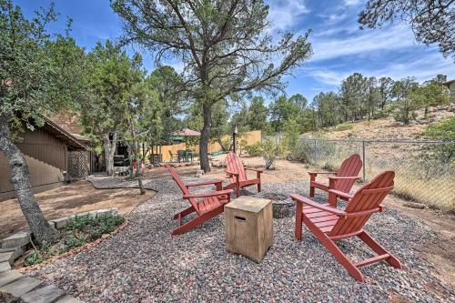 Hikers Paradise Payson A-frame With Fire Pit!