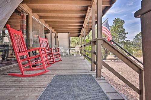 Hikers Paradise Payson A-frame With Fire Pit!