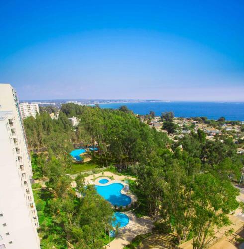 Apartamento Algarrobo Norte Hermoso Departamento Edificio Los Olivos