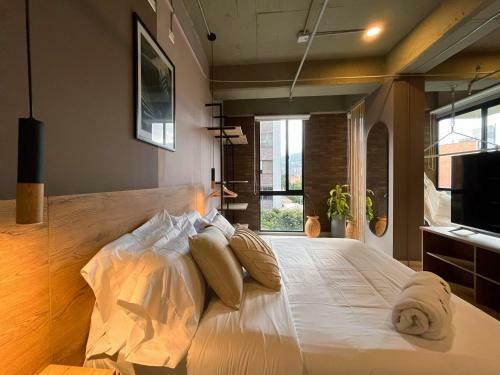Apartamento Brigth Loft In Laureles