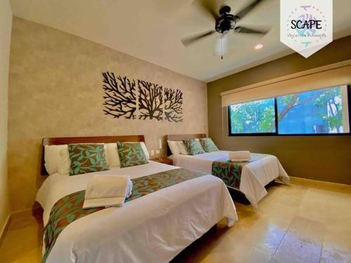 Apartamento - Cozy And Beautiful Apt 2br @aldea Zama W/ Pool -