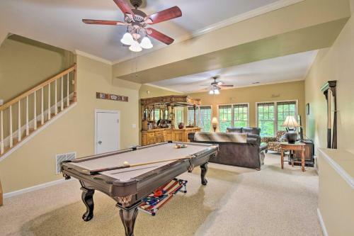 Big Canoe Retreat With Deck And Golf Course Views