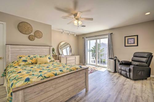 Brigantine Retreat With Balconies - Walk To Beach!