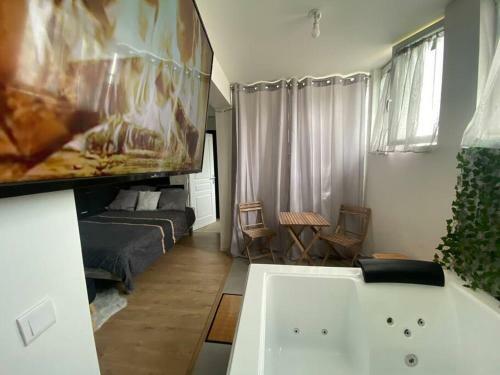 Apartamento Superbe Studio Cosy Avec Jacuzzi Spa