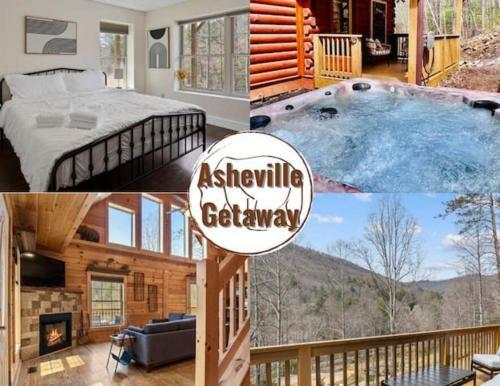 Cabin Near Downtown Avl- Hot Tub- Pet Friendly
