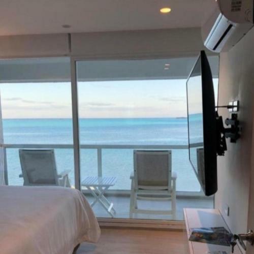 Apartamento En Sun Rise Con Espectacular Vista Al Mar Y Playa Privada