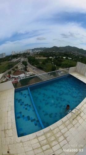 Hermosa Vista Apartamento En Rodadero Sur