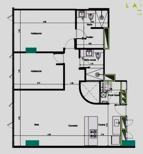 Apartamento Lauret En Laureles