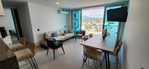 Apartamento Reci�n Dotado A 2 Cuadras De La Playa