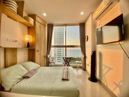 Apartamento Pareja Rodadero Sur - Edificio Rw Tower - Piscina