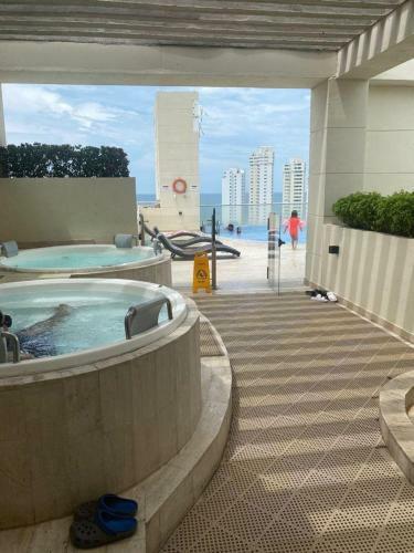 Apartamento En Santa Marta, Rodadero Jacuzzi Y Sauna