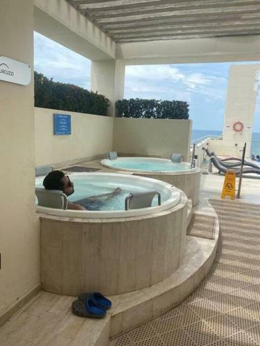 Apartamento En Santa Marta, Rodadero Jacuzzi Y Sauna