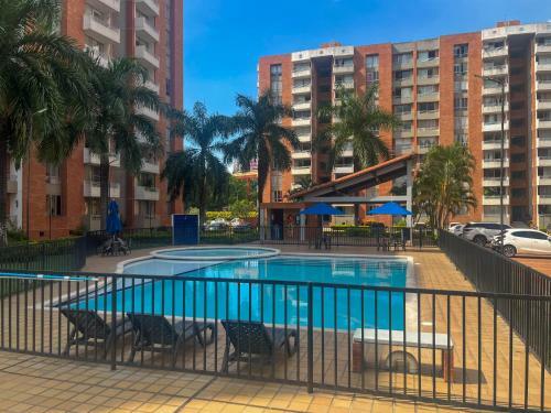 Apartamento Secure 3-br In South Cali Pool & Pet-friendly