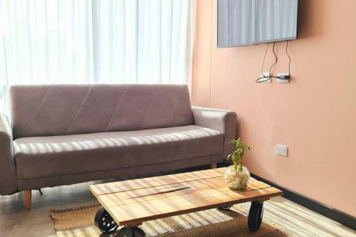 Apartamento Chic Hosty En El Piso Rojo Del Edificio De Colores