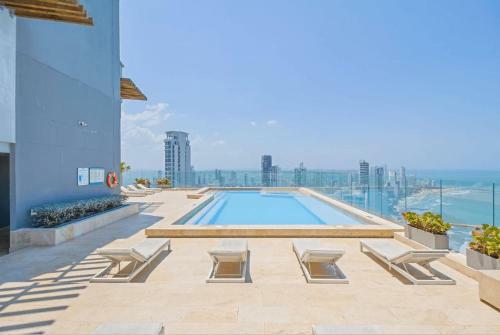 Apartamento Edificio Murano Elite Bocagrande Frente Al Mar