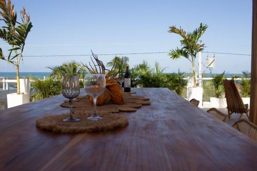 Villa Hermosa Casa De Playa Con Piscina, Jacuzzi Y Rooftop