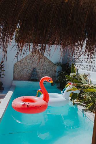 Villa Hermosa Casa De Playa Con Piscina, Jacuzzi Y Rooftop
