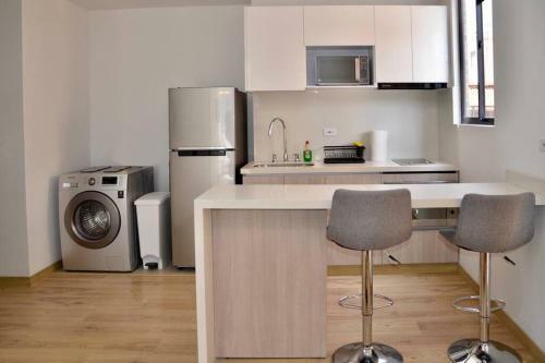 Apartamento New Modern Loft 1 Bedroom Usaquen