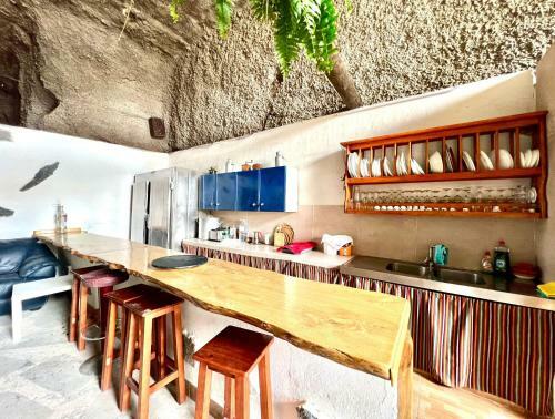 Casa Cueva Con Barbacoa, Wifi Y Vista