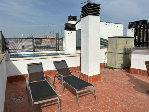 Apartamento Atico Triana Con Piscina Privada