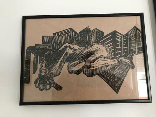 Luminoso Apartamento En El Centro, Con Mucho Arte