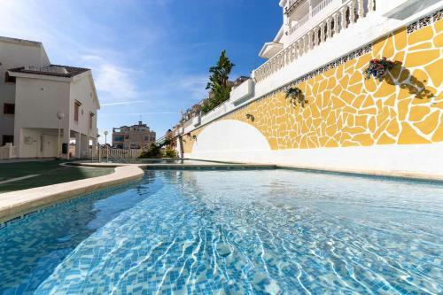 Apartamento 1 Min Playa Terraza Piscina AA Garaje