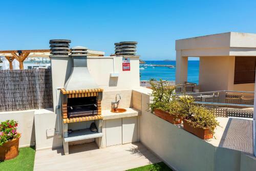 Apartamento �tico D�plex En Santa Eulalia Junto A La Playa