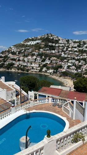 Villa Rosas Plage Piscine Vue Imprenable Sur La Mer