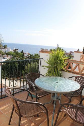 Apartamento Playa Burriana, Tv� Terasser, Havsutsikt, Pool