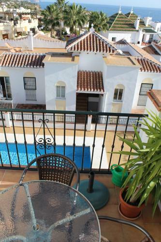 Apartamento Playa Burriana, Tv� Terasser, Havsutsikt, Pool