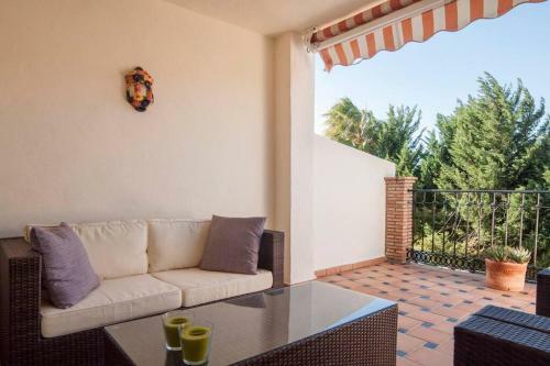 Sunny Terrace Apartment In Prestigious Mijas Golf