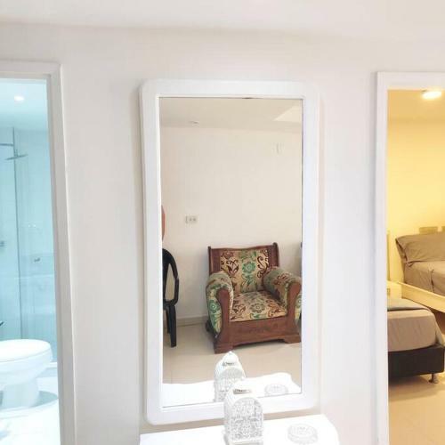 Apartamento Cozy Apto With AC And Washer Inside The Walls