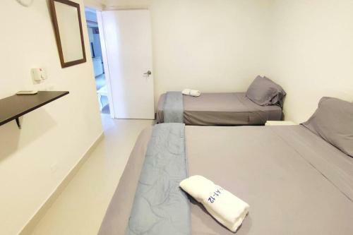 Apartamento Cozy Apto With AC And Washer Inside The Walls