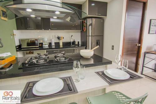 Apartamento Cozy Studio In Poblado, Parking, No Fee 1107