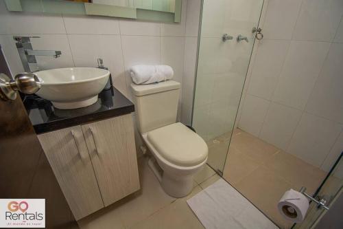 Apartamento Cozy Studio In Poblado, Parking, No Fee 1107