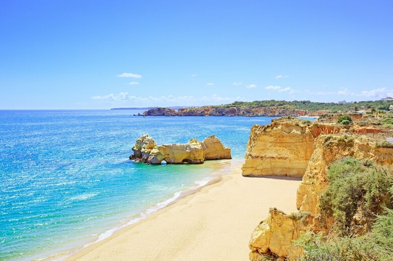 Praia Da Rocha Beach Bright Apartment 50 M Walk From The Beach