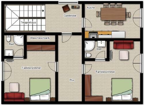 Apartamento Ferienhaus Klocker