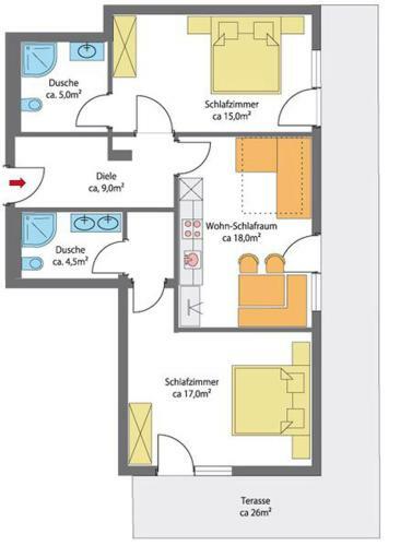 Apartamento Appartement Sporth�tte Fiegl