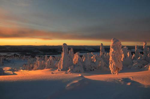 Cottage On Wild River In Lapland/sweden