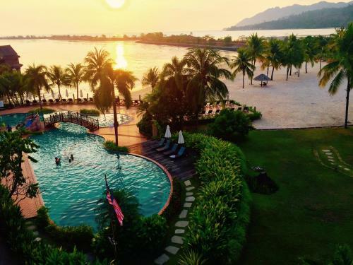 Hotel Sea Villa Private Unit @ Langkawi Lagoon Resort