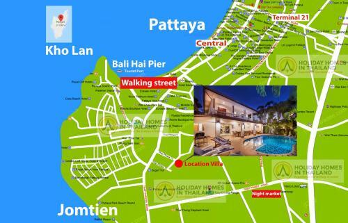 Villa Waree 5 Minutes From Beach And Walking Street