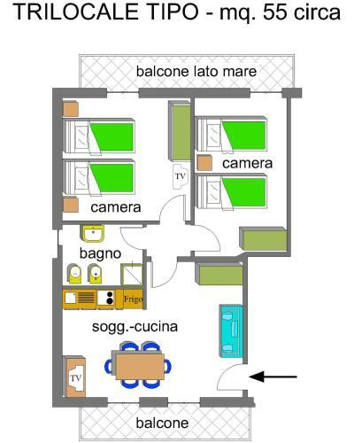 Apartamento Residence Stella Marina