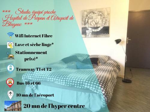 Apartamento Coquet Studio Fonctionnel