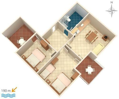 Apartment Podgora 6671c