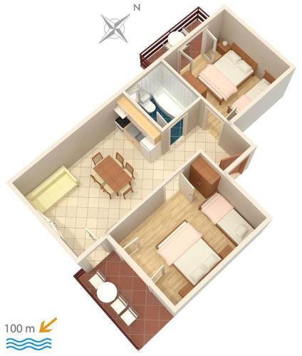 Apartments By The Sea Duce (omis) - 2821