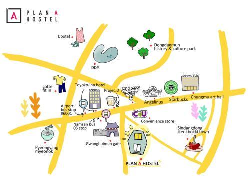Plan A Hostel In Dongdaemun