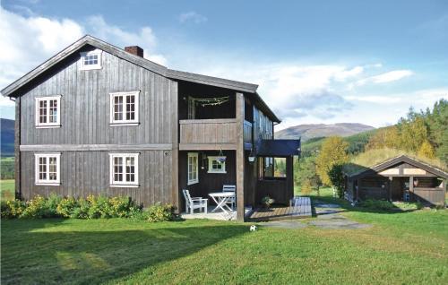 Holiday Home Heidal With A Fireplace 08