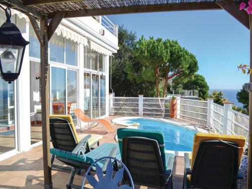 Holiday Home Blanes With Fireplace 03