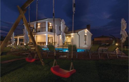 Holiday Home Bibici With Fireplace 04